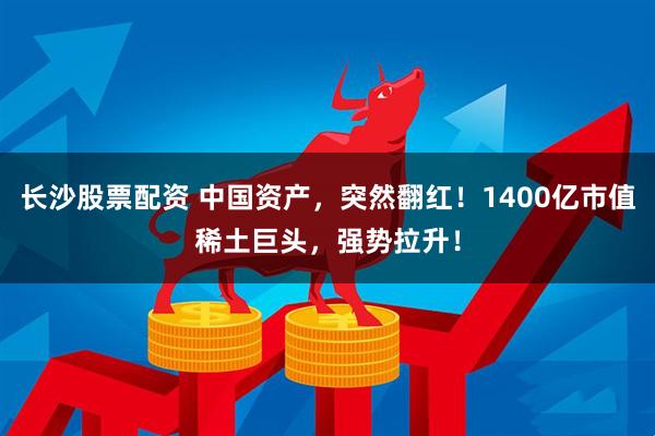 长沙股票配资 中国资产，突然翻红！1400亿市值稀土巨头，强势拉升！